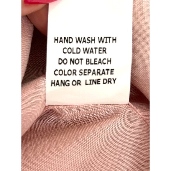 Honey Punch Tank Top S Women’s Pink Orange Striped Tassels Gold Beads Straps - Picture 8 of 12